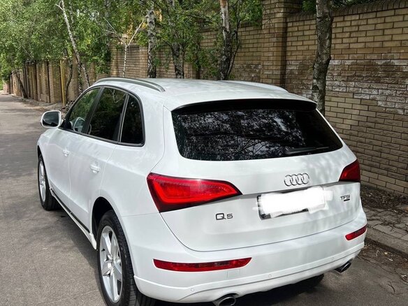 2013 Audi Q5 I (8R) Рестайлинг, белый, 2480000 рублей - вид 4