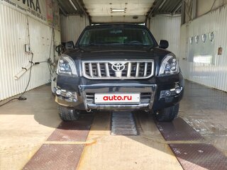 2007 Toyota Land Cruiser Prado 4-speed 120 Series Рестайлинг, чёрный, 1450000 рублей, вид 3