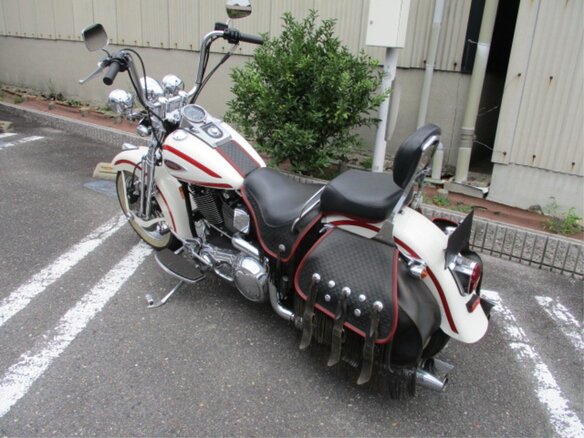 1997 Harley-Davidson Springer Softail, белый, 1257000 рублей - вид 5