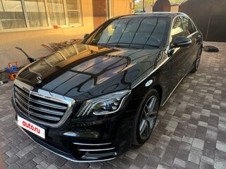 2018 Mercedes-Benz S-Класс 350 d Long VI (W222, C217) Рестайлинг, чёрный, 5990000 рублей, вид 1