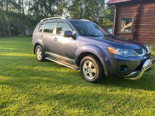 2007 Mitsubishi Outlander II, синий, 1050000 рублей, вид 4