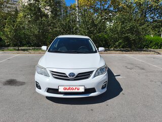 2013 Toyota Corolla X (E140, E150) Рестайлинг, белый, 1099000 рублей, вид 2