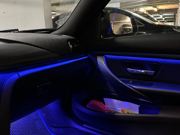 2014 BMW 4 серии 420d F32/F33/F36, синий, 2540000 рублей - вид 7