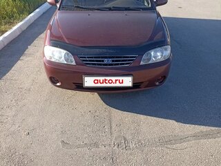 2007 Kia Spectra I Рестайлинг 2, красный, 350000 рублей, вид 1