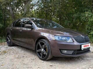 2013 Skoda Octavia III (A7), коричневый, 1150000 рублей, вид 3