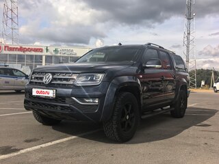 2017 Volkswagen Amarok I Рестайлинг, синий, 3150000 рублей, вид 1