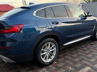 2021 BMW X4 20i II (G02) Рестайлинг, синий, 5500000 рублей, вид 4