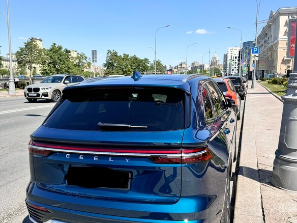 2023 Geely Monjaro (Xingyue L) I, зелёный, 3000000 рублей - вид 11
