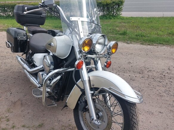 2009 Honda Shadow 750, белый, 475000 рублей
