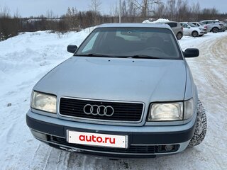 1991 Audi 100 IV (C4), серебристый, 350000 рублей, вид 3