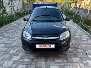 2013 Lada (ВАЗ) Granta I, чёрный, 520000 рублей, вид 2