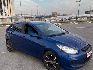 2011 Hyundai Solaris I, синий, 530000 рублей, вид 5
