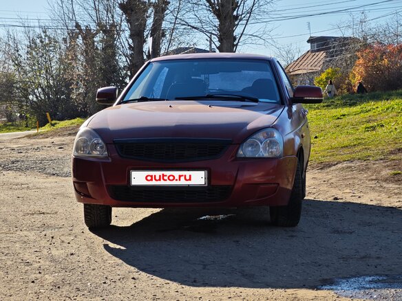 2009 Lada (ВАЗ) Priora I, красный, 170000 рублей - вид 2