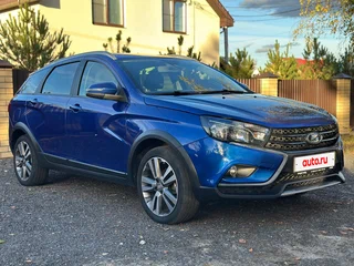 2020 Lada (ВАЗ) Vesta SW Cross I, синий, 1349000 рублей, вид 3