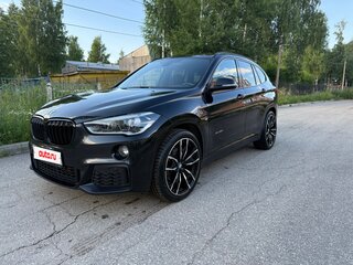 2018 BMW X1 20i xDrive II (F48), чёрный, 2250000 рублей, вид 1