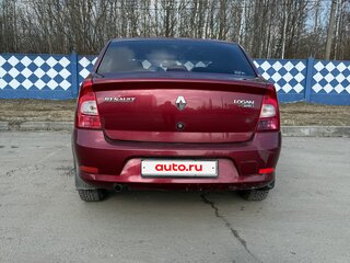 2011 Renault Logan I Рестайлинг, красный, 499000 рублей, вид 4