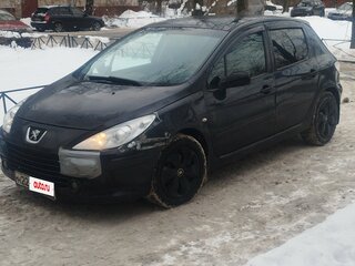 2006 Peugeot 307 I Рестайлинг, чёрный, 250000 рублей, вид 2