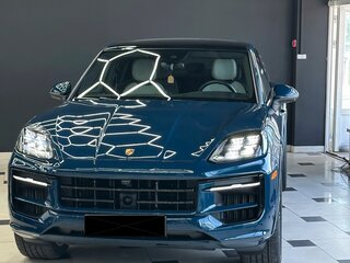 2024 Porsche Cayenne S Coupé III Рестайлинг, синий, 11000000 рублей, вид 3