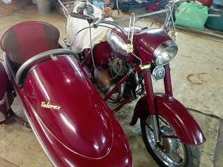 1968 Jawa 350/360, пурпурный, 1500000 рублей, вид 2