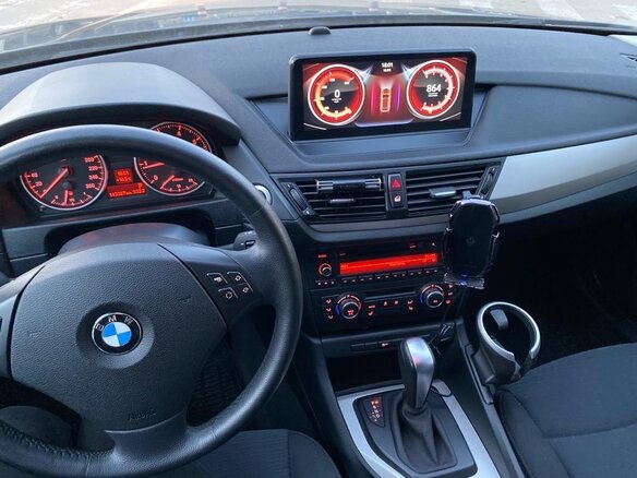 2014 BMW X1 18i I (E84) Рестайлинг, серый, 1550000 рублей - вид 12