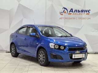 2013 Chevrolet Aveo II, синий, 620000 рублей, вид 1