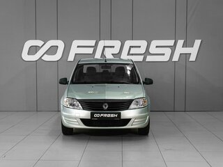 2014 Renault Logan I Рестайлинг, серебристый, 489000 рублей, вид 3