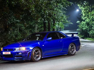 2001 Nissan Skyline GT-R X (R34), синий, 9000000 рублей, вид 1