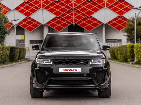 2021 Land Rover Range Rover Sport SVR II Рестайлинг, чёрный, 7800000 рублей, вид 3