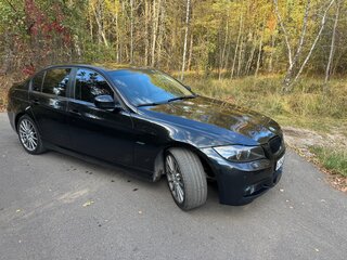2009 BMW 3 серии 320i V (E90/E91/E92/E93) Рестайлинг, чёрный, 1200000 рублей, вид 5