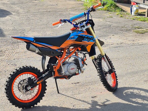 2024 Kayo Evolution YX140EM, оранжевый, 100000 рублей - вид 5