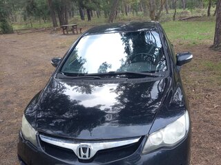 2008 Honda Civic VIII, чёрный, 350000 рублей, вид 2