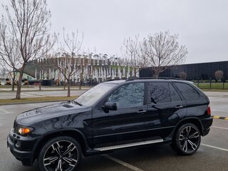 2004 BMW X5 3.0i I (E53) Рестайлинг, чёрный, 1000000 рублей, вид 5