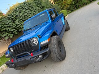 2023 Jeep Gladiator II (JT) Рестайлинг, синий, 6000000 рублей, вид 3