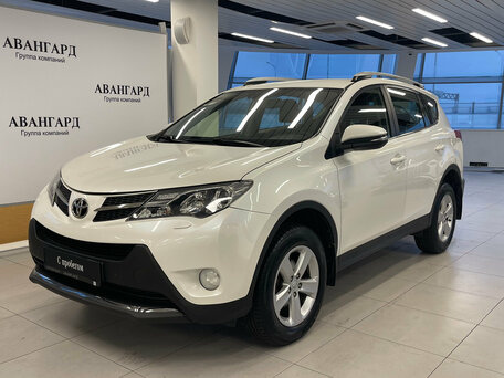 2014 Toyota RAV4 IV (XA40), белый, 1445000 рублей, вид 1