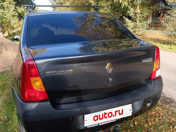 2008 Renault Logan I, серый - вид 17