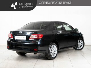 2011 Toyota Corolla X (E140, E150) Рестайлинг, чёрный, 998000 рублей, вид 3