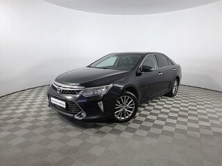 2017 Toyota Camry VII (XV50) Рестайлинг 2, чёрный, 1730000 рублей, вид 1
