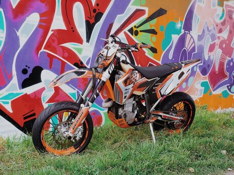 2011 KTM 450 EXC, оранжевый, 500000 рублей, вид 4