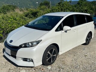 2014 Toyota Wish II Рестайлинг, белый, 1018000 рублей, вид 1