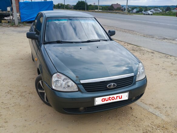 2010 Lada (ВАЗ) Priora I, зелёный, 240000 рублей
