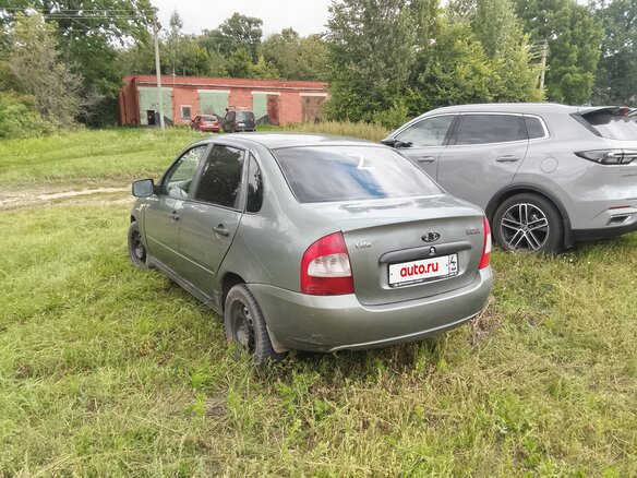 2009 Lada (ВАЗ) Kalina I, серый, 155000 рублей - вид 2