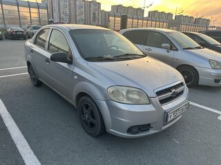 2008 Chevrolet Aveo I Рестайлинг, серебристый, 350000 рублей, вид 1
