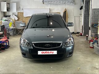 2017 Lada (ВАЗ) Priora I Рестайлинг, серебристый, 620000 рублей, вид 3