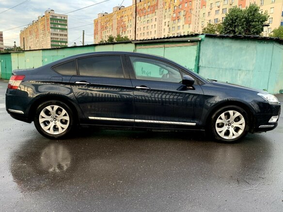 2012 Citroen C5 II, синий, 950000 рублей - вид 5