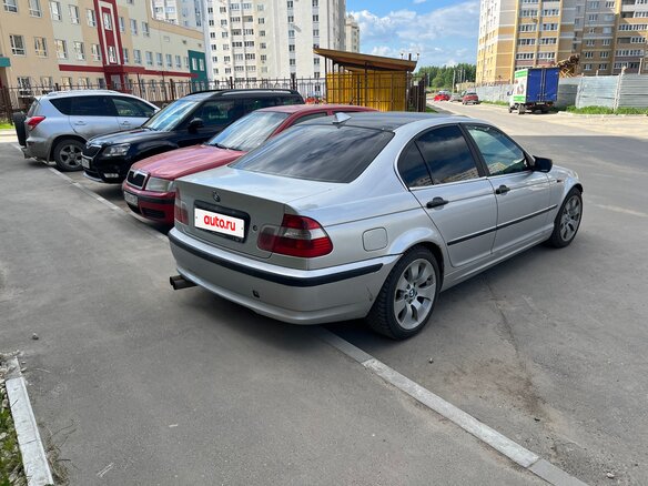 2002 BMW 3 серии 320i IV (E46) Рестайлинг, синий, 570000 рублей - вид 3
