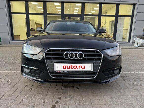 2014 Audi A4 IV (B8) Рестайлинг, чёрный, 1070000 рублей - вид 4