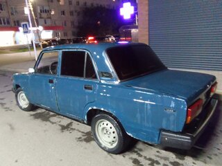 2005 Lada (ВАЗ) 2107, синий, 75000 рублей, вид 2