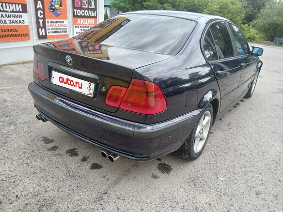 2001 BMW 3 серии 318i IV (E46), синий, 690000 рублей - вид 12