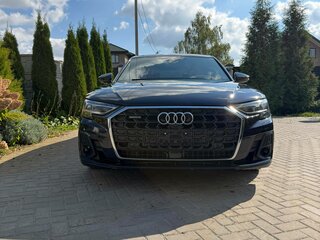 2024 Audi A8 Long 55 TFSI IV (D5) Рестайлинг, синий, 6500000 рублей, вид 3