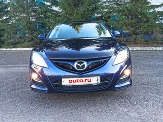 2010 Mazda 6 II (GH) Рестайлинг, синий, 1340000 рублей, вид 1